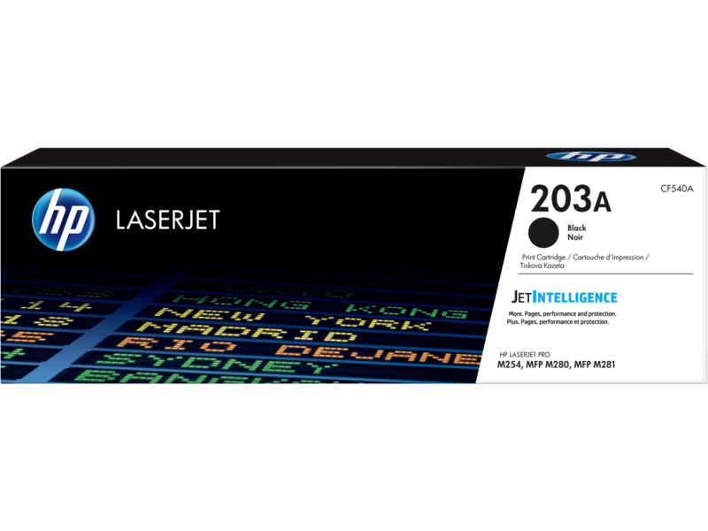 حبر اتش بي 203A اسود - CF540A