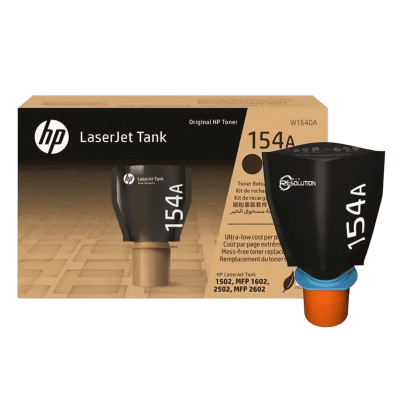 حبر اتش بي 154A ليزر جت تانك - اسود - W1540A