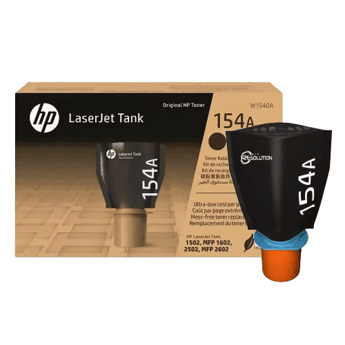 حبر اتش بي 154A ليزر جت تانك - اسود - W1540A