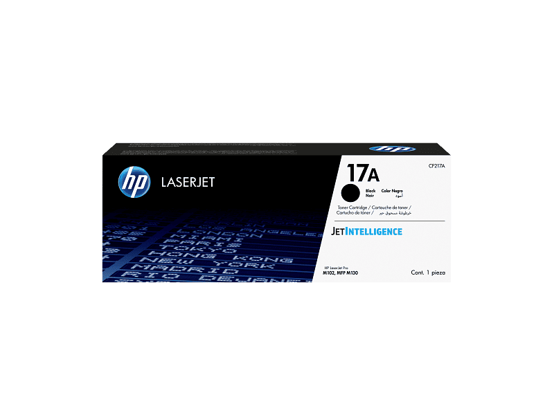 حبر اتش بي 17A اسود - CF217A