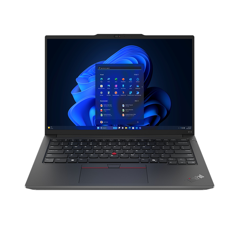 لابتوب لينوفو ThinkPad E14 بمعالج Core Ultra 7 255H، رام 16GB، SSD 512GB