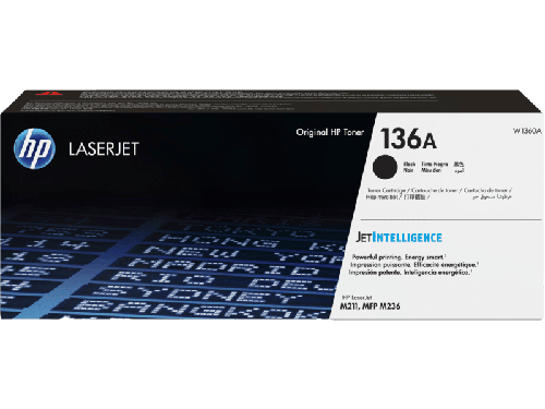 حبر اتش بي 136A اسود-W1360A