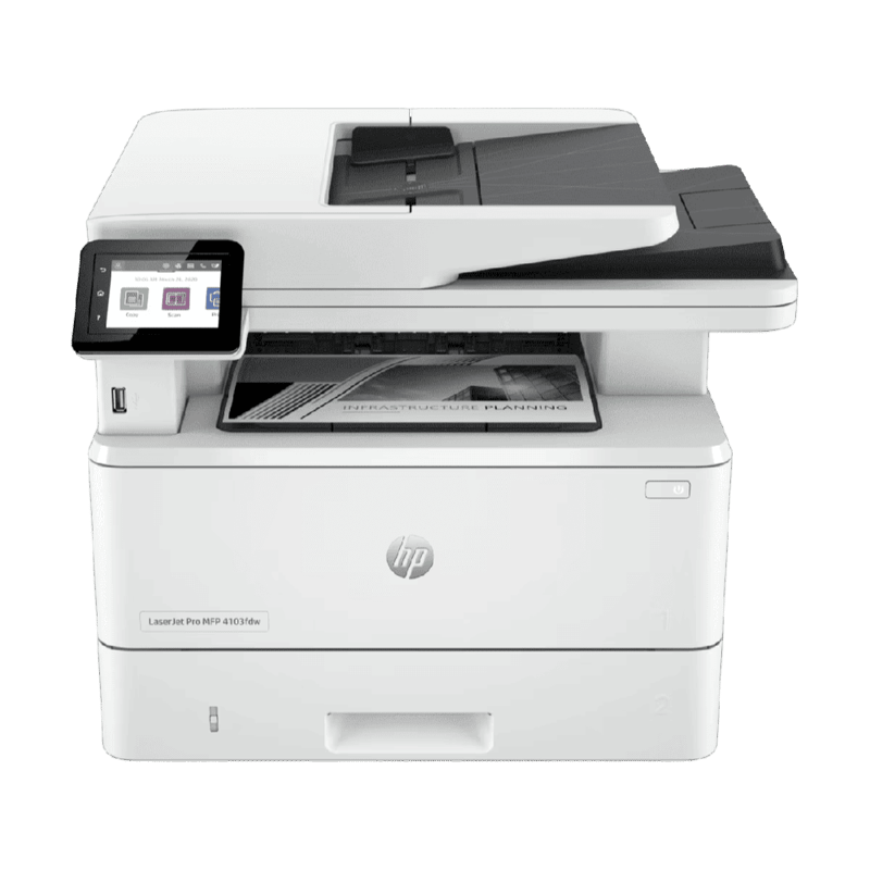 طابعة اتش بي ليزر جت متعددت الوظائف موديل - M4103FDW