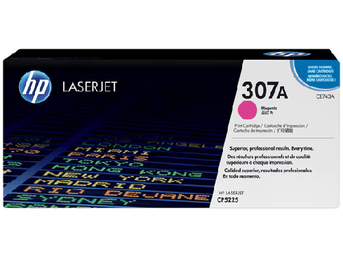 حبر اتش بي 307A احمر - CE743A