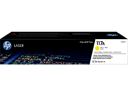 حبر اتش بي 117A اصفر - W2072A