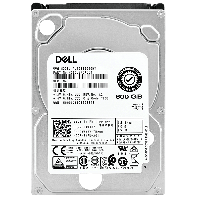 HARD DISK 600GB 10K 2.5-3.5 DELL