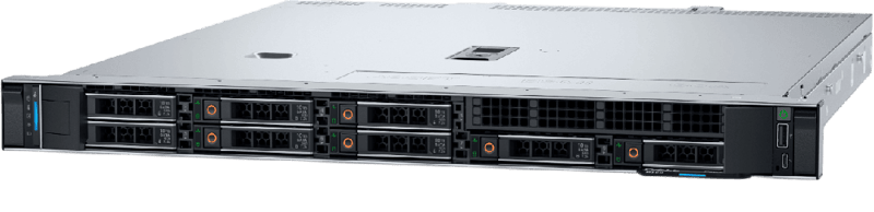 PowerEdge R360, Intel Xeon 6315P (4C/4T/12M, 2.80 GHz up to 4.7Ghz), 16GB DDR5-5600 UDIMM ECC, 2TB 7.2K RPM SATA 6Gbps 3.5in, 1×700W Titanium, 3 Years 