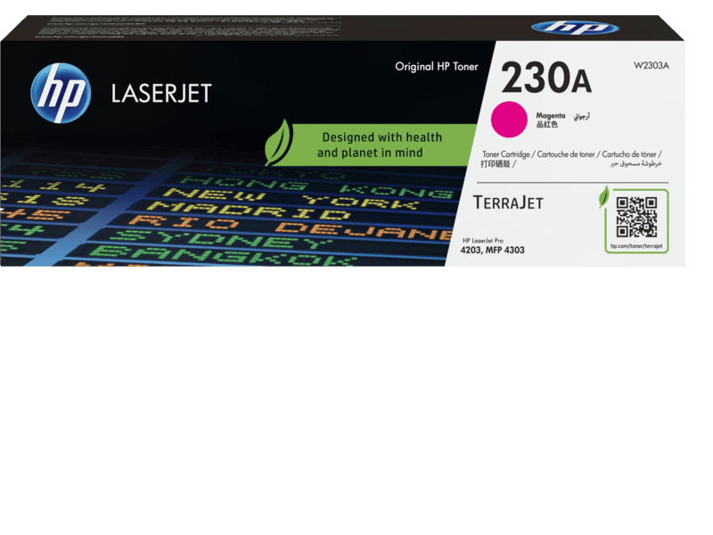 TONER HP 230A MAGENTA ORIGINAL LASER TONER CARTRIDGE - W2303A