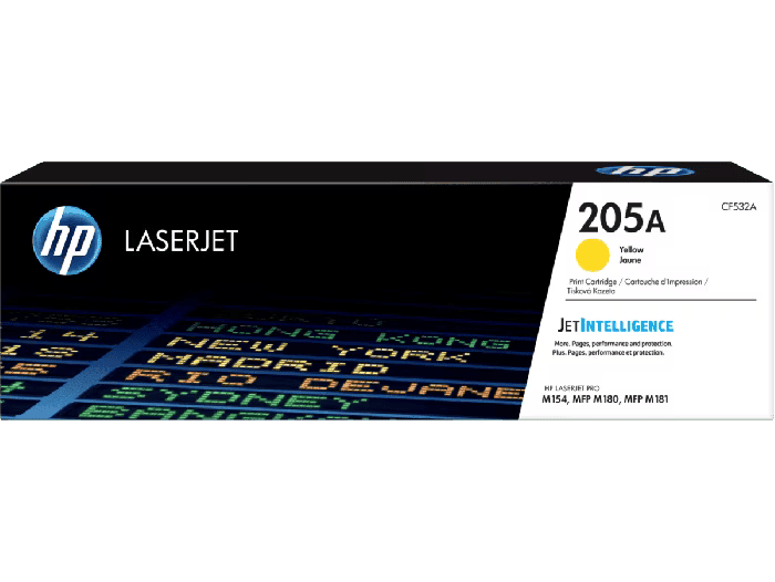 حبر اتش بي 205A اصفر - CF532A