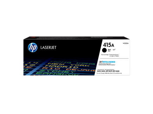 TONER HP 415A BLACK LASERJET CARTRIDGE - W2030A