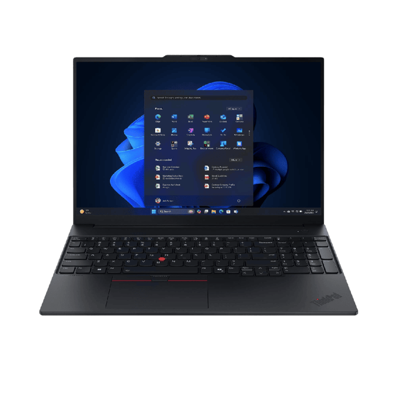 لابتوب لينوفو ThinkPad E16 بمعالج Core Ultra 7 255H، رام 16GB، SSD 512GB