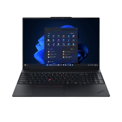 لابتوب لينوفو ThinkPad E16 بمعالج Core Ultra 7 255H، رام 16GB، SSD 512GB
