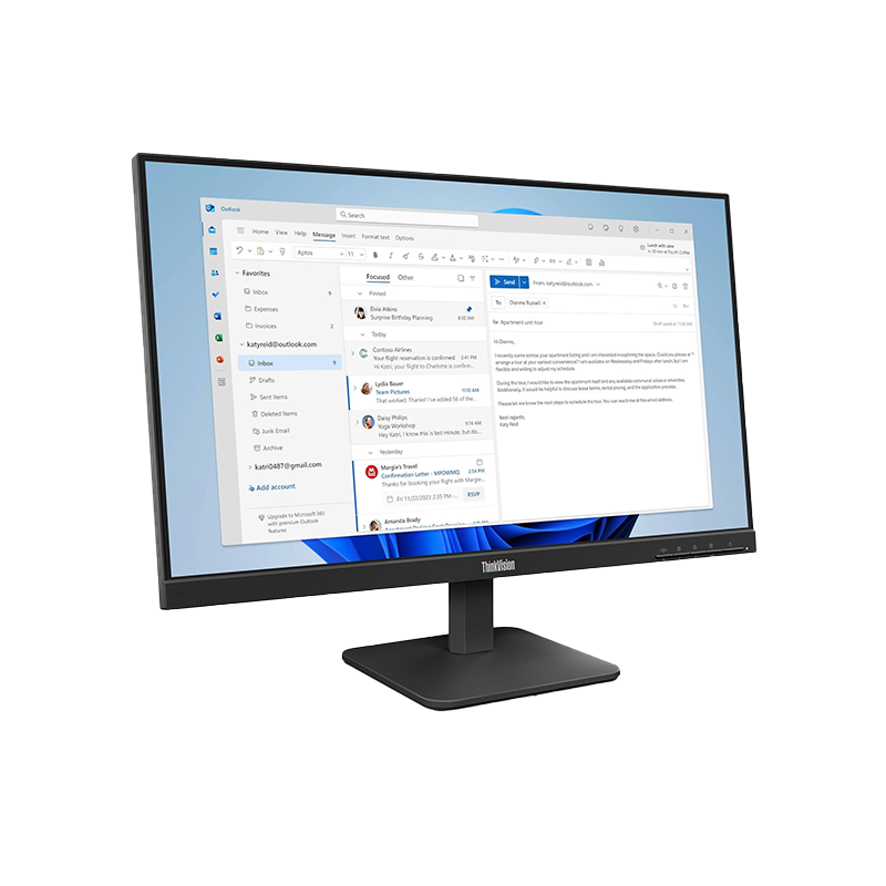 ThinkVision S24-4e Monitor, 23.8