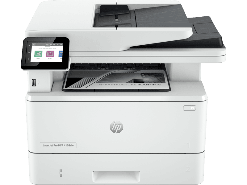 طابعة اتش بي ليزر جت متعددت الوظائف موديل - M4103DW
