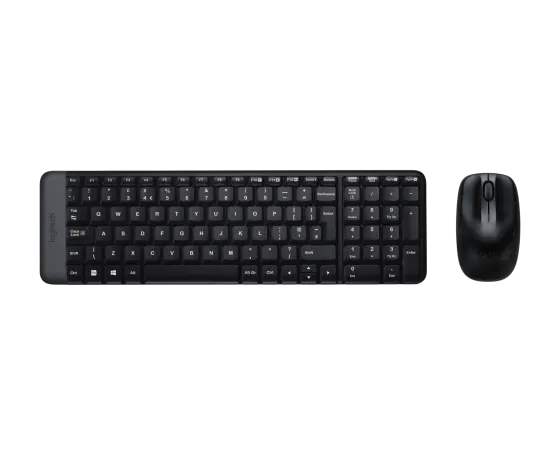 لوحة مفاتيح لاسلكية وماوس كومبو MK220 لوجيتك