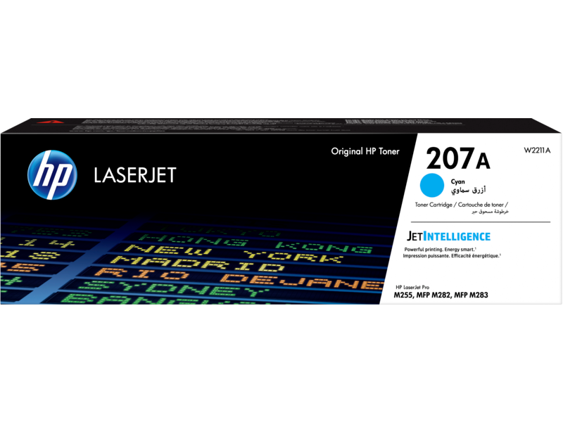 حبر اتش بي 207A ازرق - W2211A