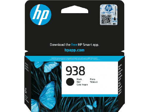HP 938 BLACK ORIGINAL INK CARTRIDGE