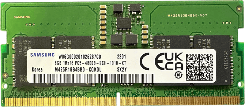 Samsung 8GB DDR5 4800MHz SODIMM NB