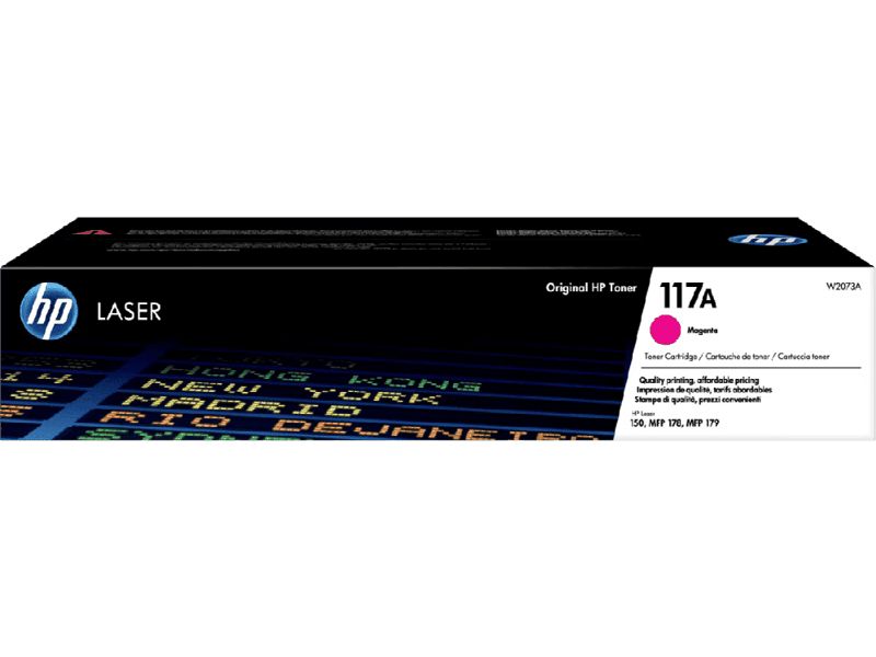 حبر اتش بي 117A احمر - W2073A