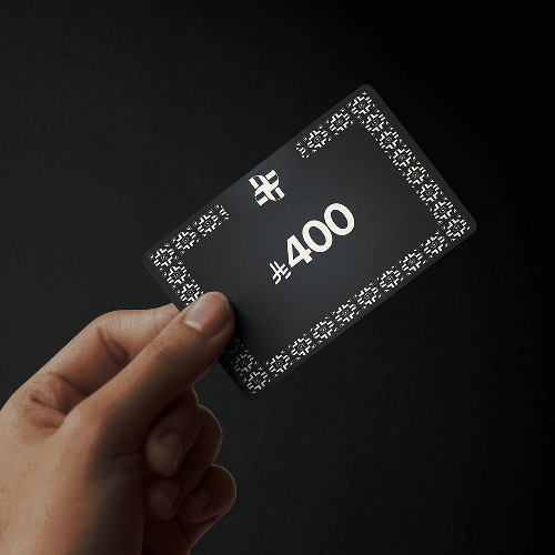 بطاقة إهداء عيار الفضة – 400 ريال