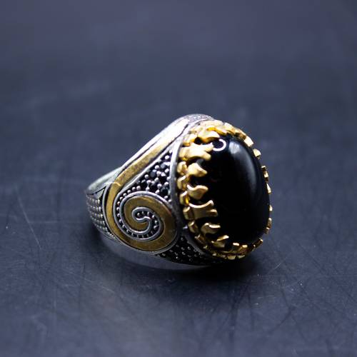 The Dignity Ring – Natural Gemstone – 925 Sterling Silver