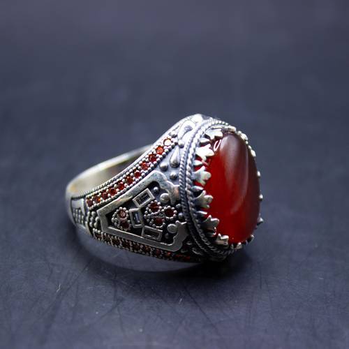 Sabbag - Natural Gemstone - 925 Sterling Silver