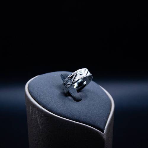 925 Sterling Silver Men's Ring with a Modern Look