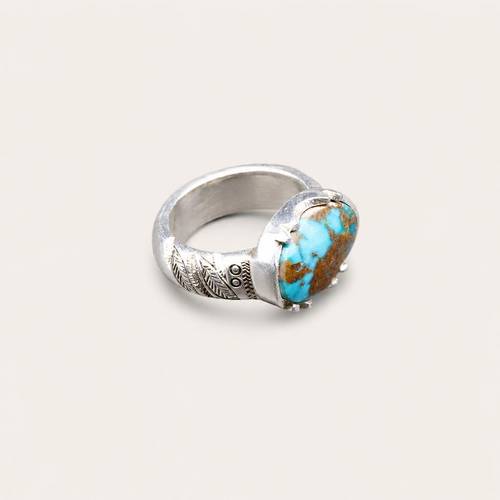 Al-Fuyood Ring - Natural Gemstone - 925 Sterling Silver