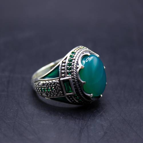   Al-Wajeeh Ring - Natural Gemstone - 925 Sterling Silver