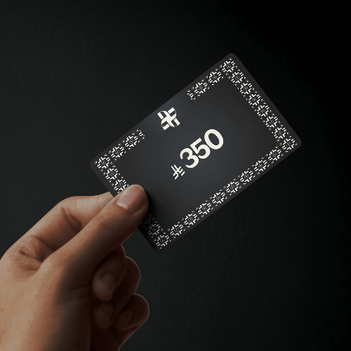 بطاقة إهداء عيار الفضة – 350 ريال