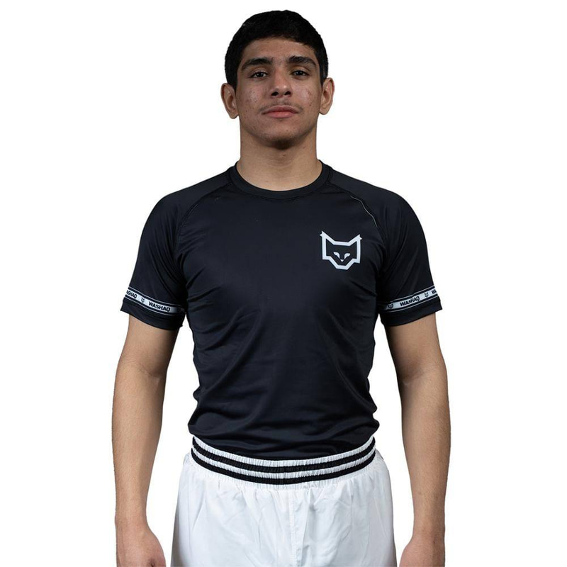 Rashguard Black/White -Kids