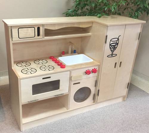 KITCHEN COMBINATION: W 1200 x D 200/360 x H 1000mm.