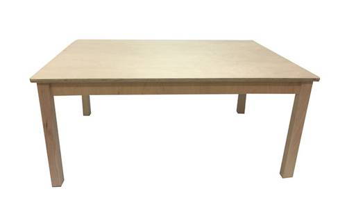 RECTANGULAR TABLE: W 1200 x D 800 x H 640 mm.