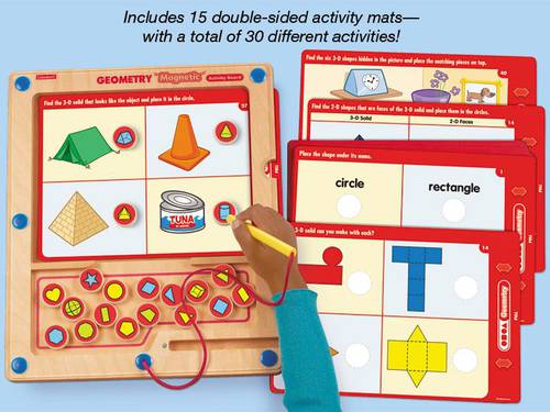 Geometry Magnetic Math Activity Board
