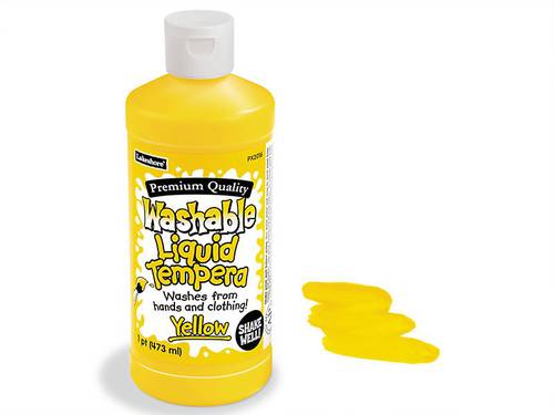 Lakeshore Fully Washable Liquid Tempera Paint. YELLOWE