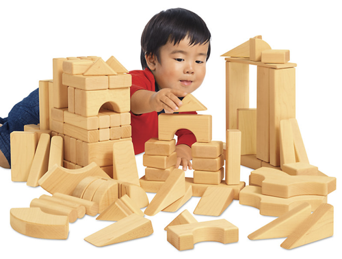 Toddler Hardwood Unit Blocks