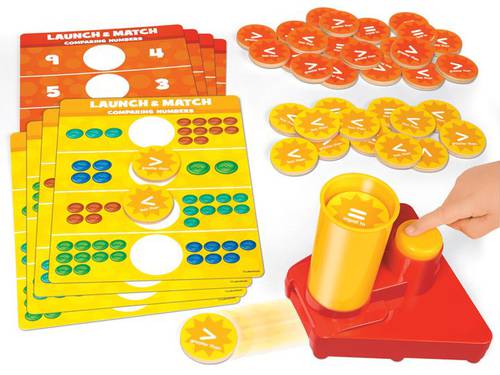 LAUNCH & MATCH NUMBER GAMES COMPARING NUMBERS