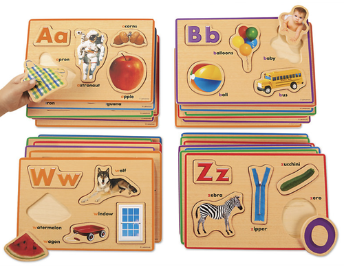 Alphabet Sounds Picture Puzzles