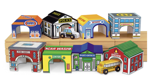 Lakeshore Community Garages - Set of 8