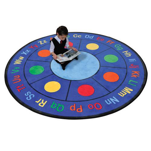 ABC DOTS CARPET ROUND SMALL - 200cm