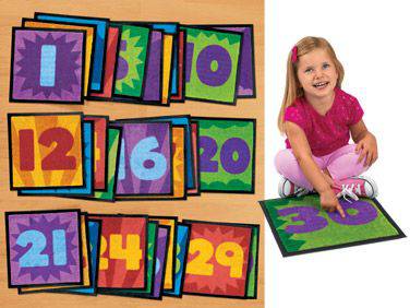 NUMBER CARPET SQUARES