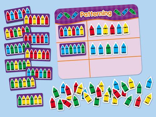 MAGNETIC MATH BOARDS - Patterning