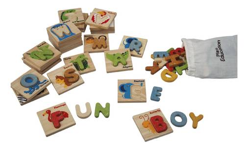 Plan Toys Lower Case Alphabet