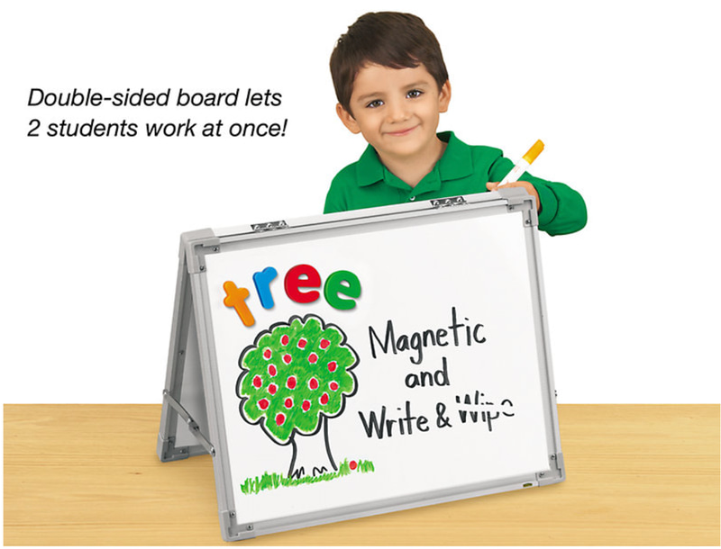 Double-Sided Write & Wipe Magnetic Easel