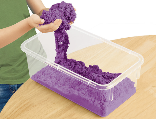 Colored Kinetic Sand - Violet
