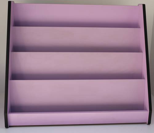 Mauve Book Display Shelf