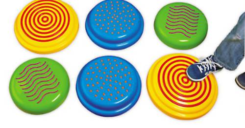 SENSORY STEPPING STONES - SET OF 6