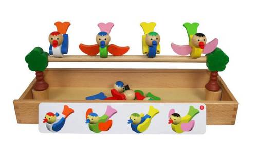 Happy Birds Magnetic Matching Game