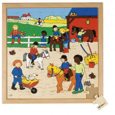 Sports puzzles II - Horse riding