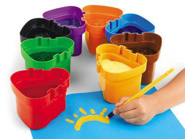 LINKING PAINT POTS - SET OF 8